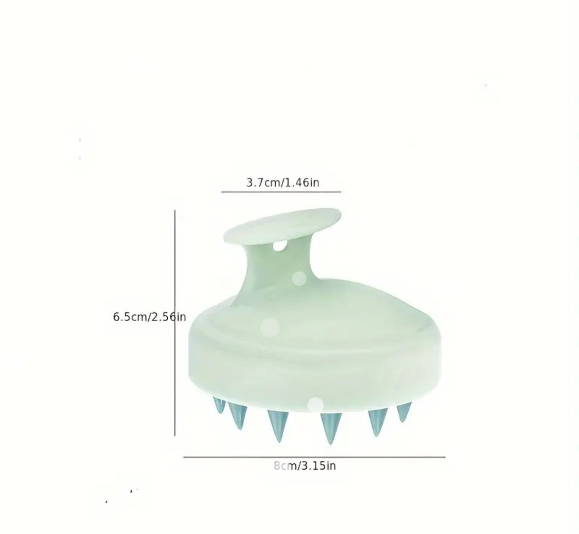 Silicone hair brush