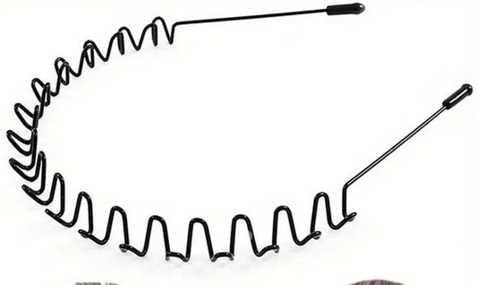 Metal sporting hairband