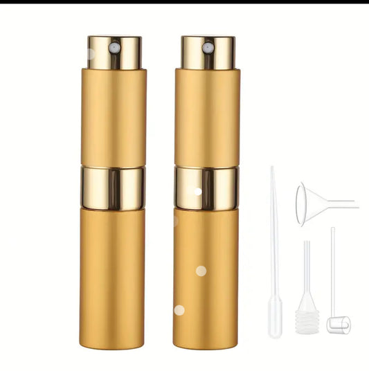 Perfume travel bottle set
