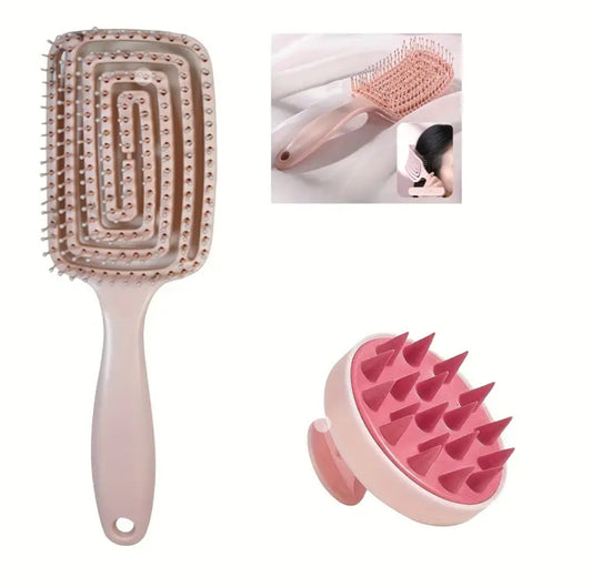 Brush and silicone head brush ( deal!)